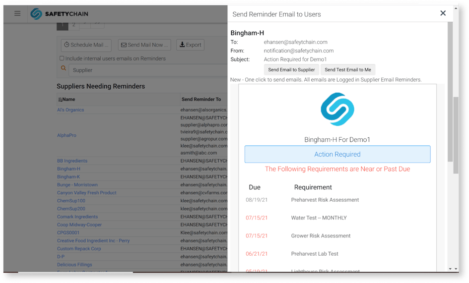 How to Use Supplier Manager in SafetyChain